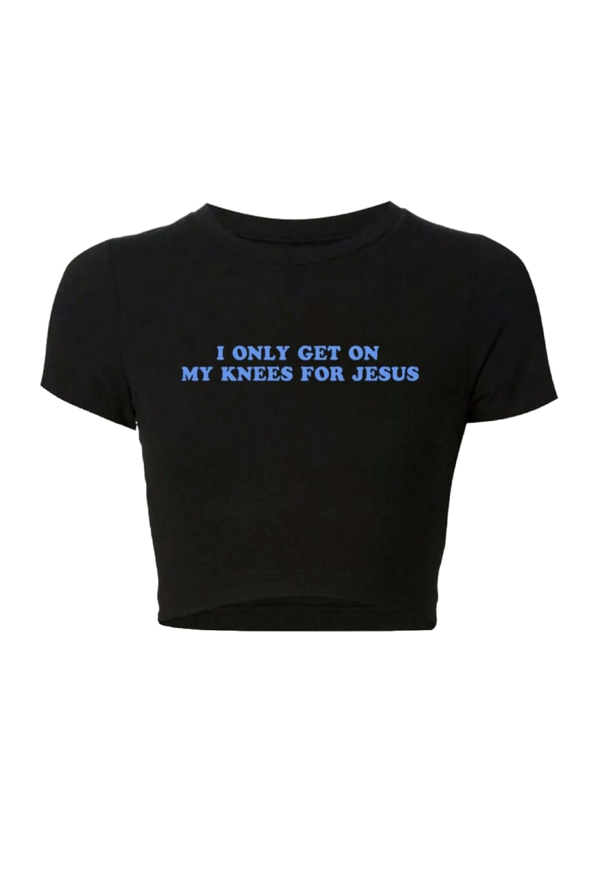 On My Knees Top (Black)