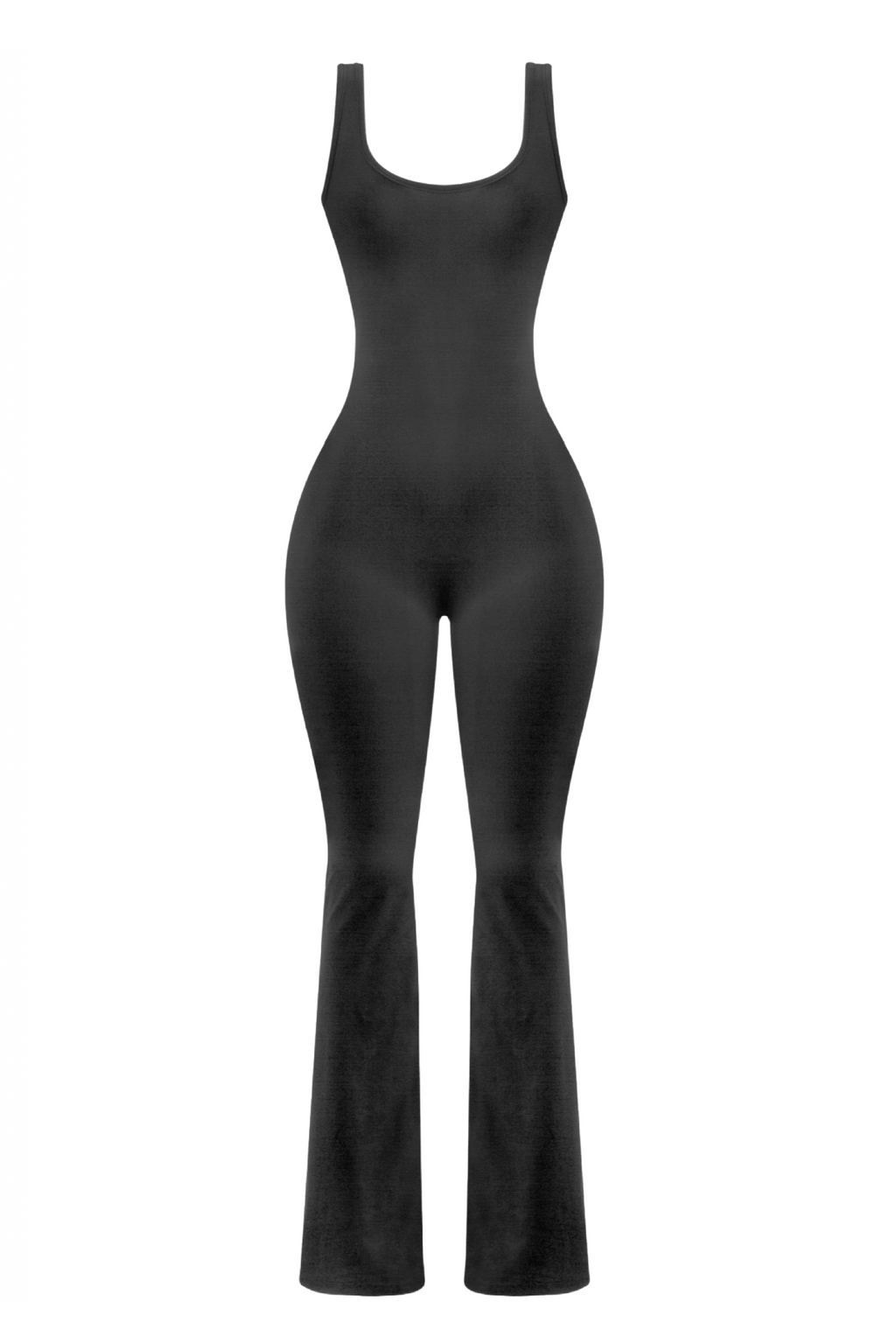 Nakiya Flared Jumpsuit (Black)