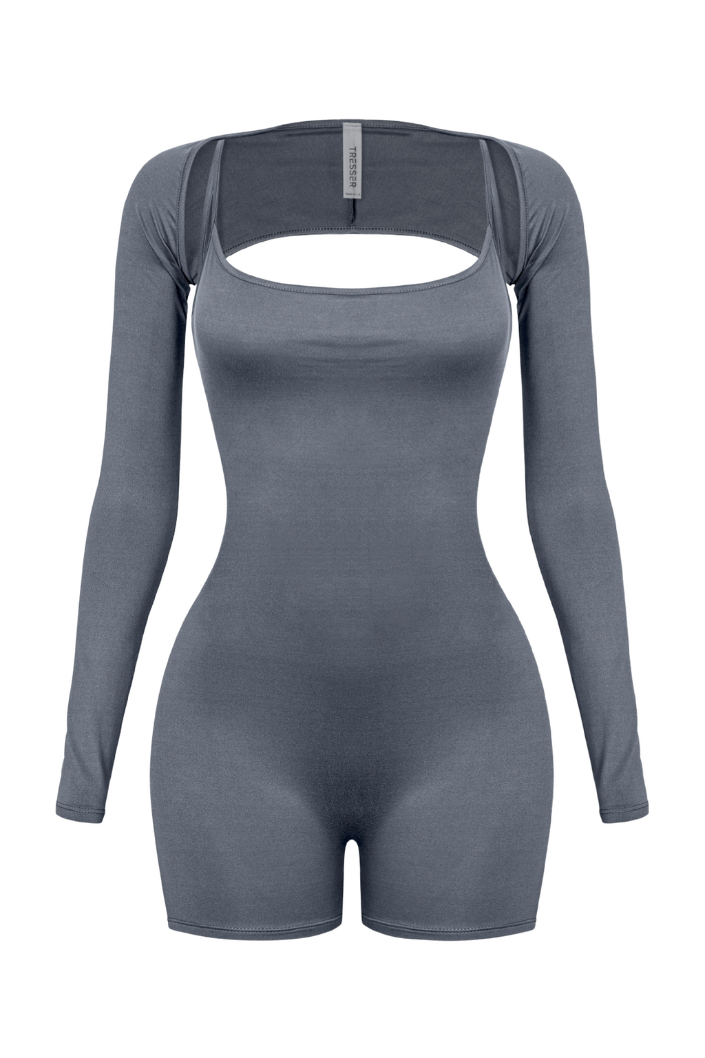 Eleena Romper Set (Charcoal)