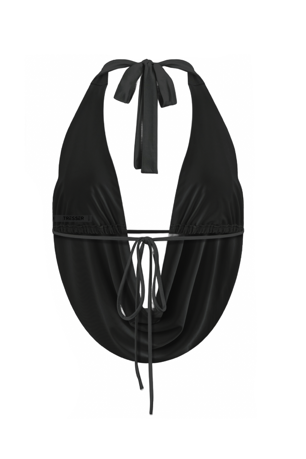 Angelica Halter Top (Black)