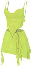 Load image into Gallery viewer, Euphoria Mini Skirt Set (Lime Green)
