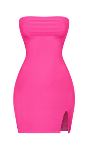 Abba Mini Tube Dress (Fuchsia Pink)