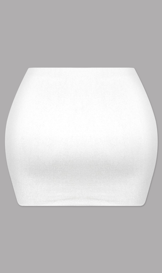 Miko Micro Mini Skirt (White)