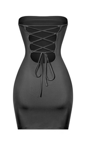 Abba Mini Tube Dress (Black)