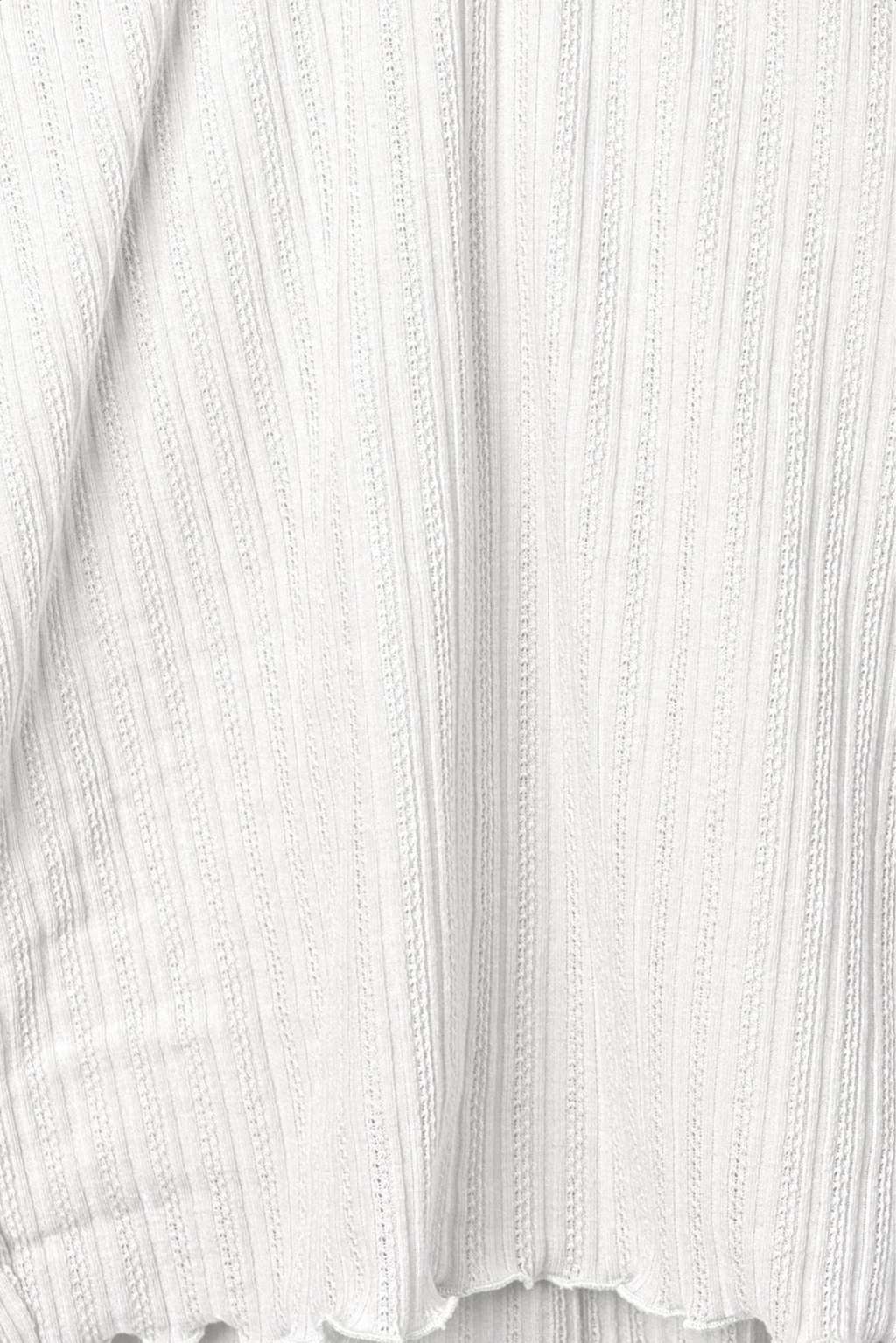 Keli Ribbed Tube Dress (White)
