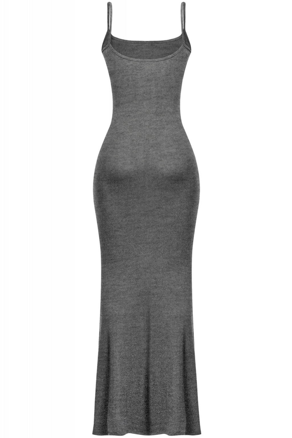 Meli Ribbed Maxi Dress (Black)