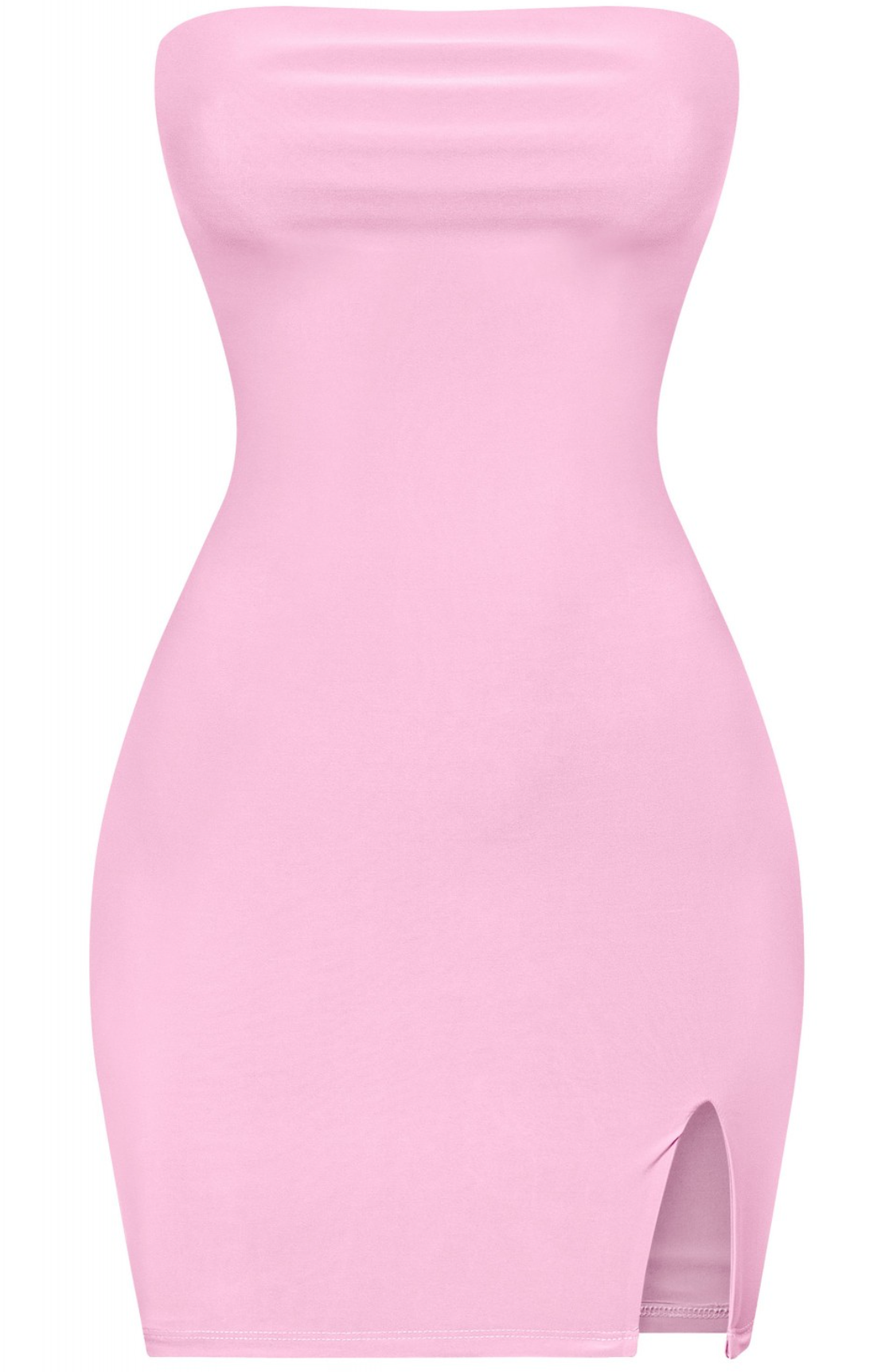 Light pink tube dress hot sale