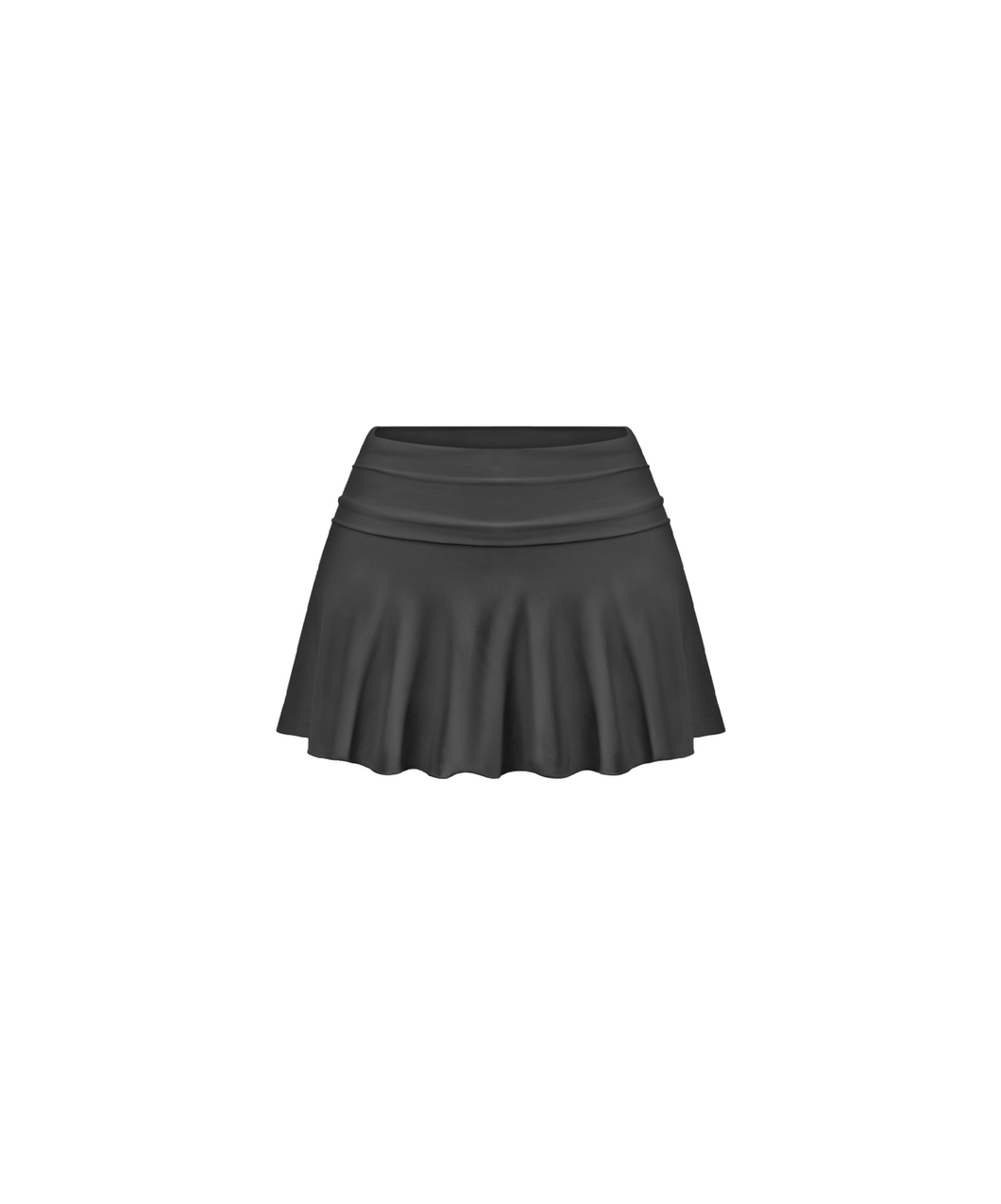 Lucy Tennis Mini Skirt (Black)