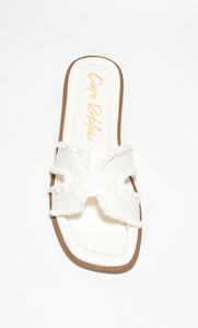 Jen Jen Sandals (White)