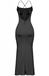 Lupa Maxi Dress (Black)