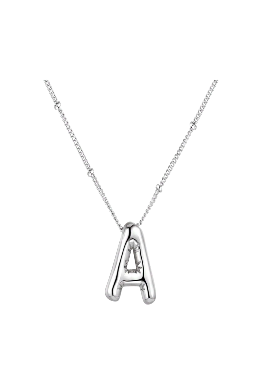 Letter Pearl Necklace (2 Colors)
