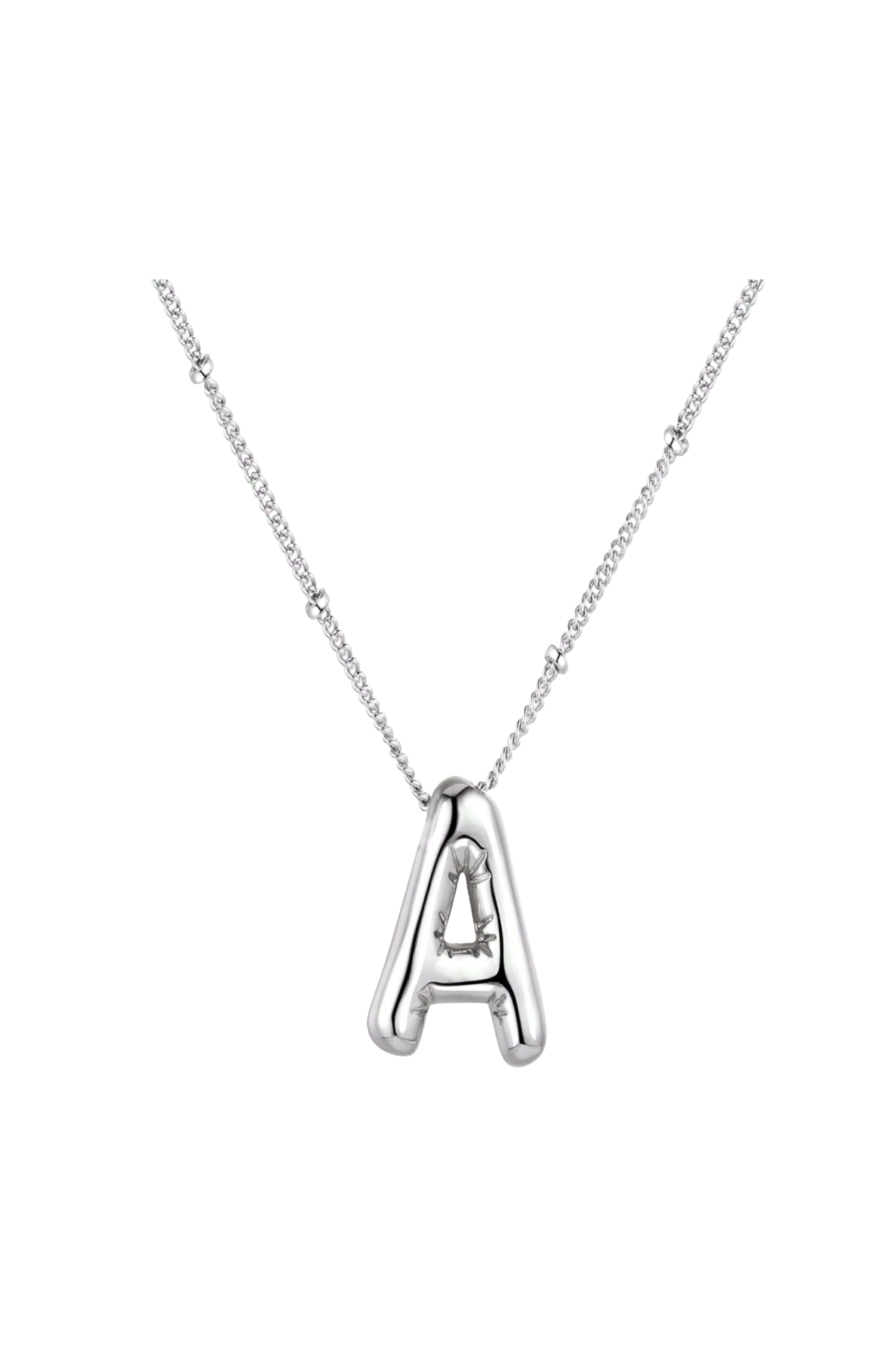 Letter Pearl Necklace (2 Colors)