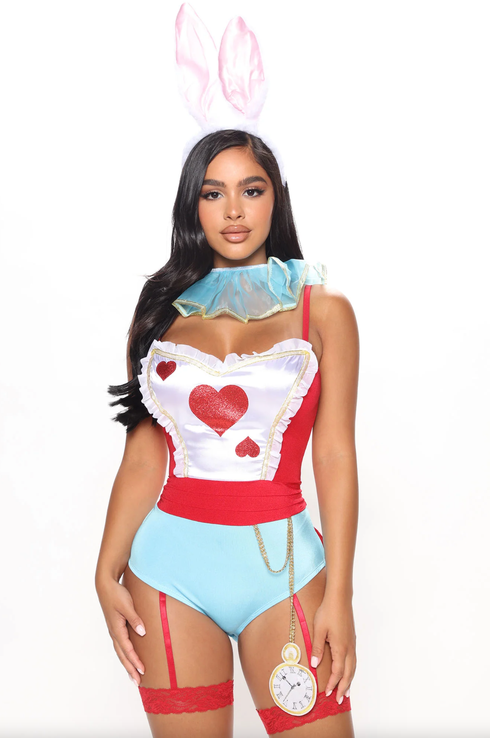 Important Date Bunny Costume (Red Multi)