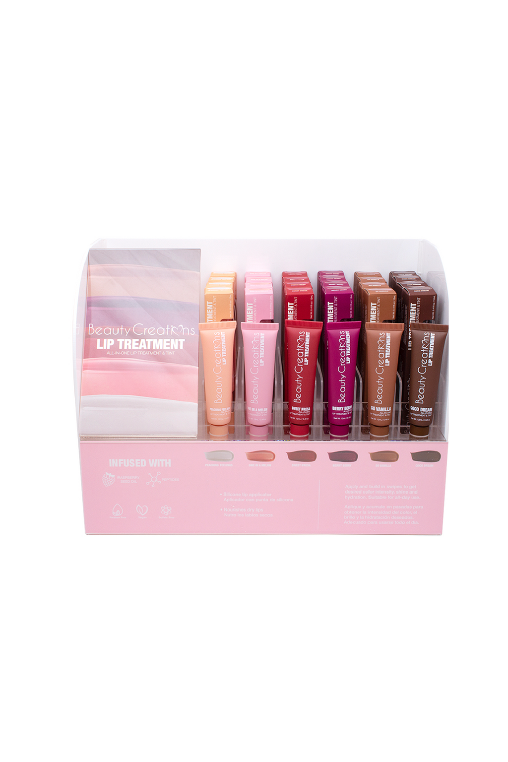 Beauty Creations Lip Treatment (6 Colors)