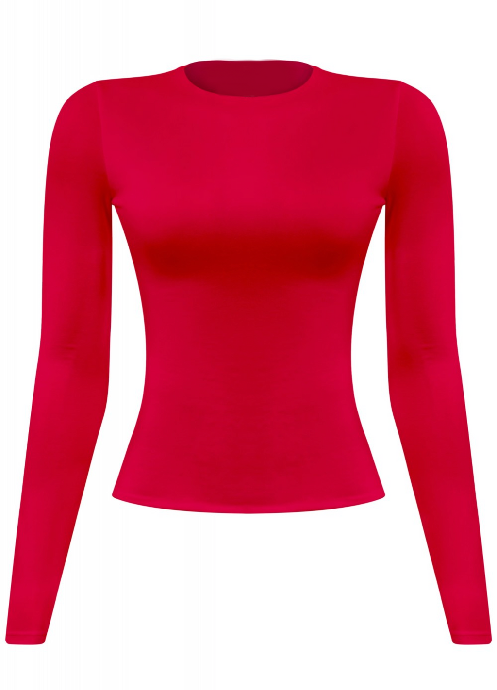 Cara Long Sleeve Top (Red)