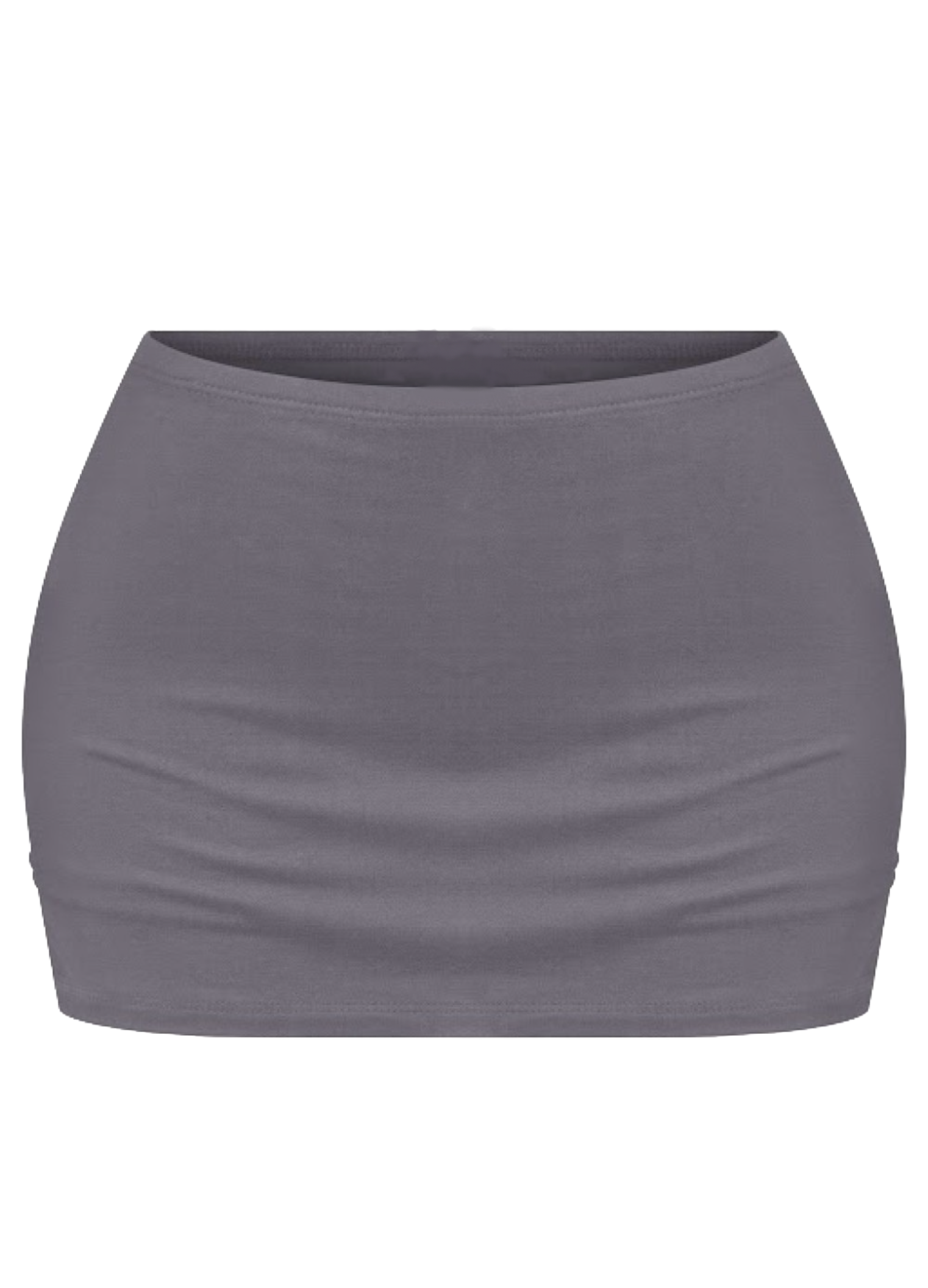Amira Mini Skirt (Charcoal Grey)