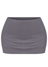 Load image into Gallery viewer, Amira Mini Skirt (Charcoal Grey)