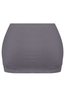 Amira Mini Skirt (Charcoal Grey)