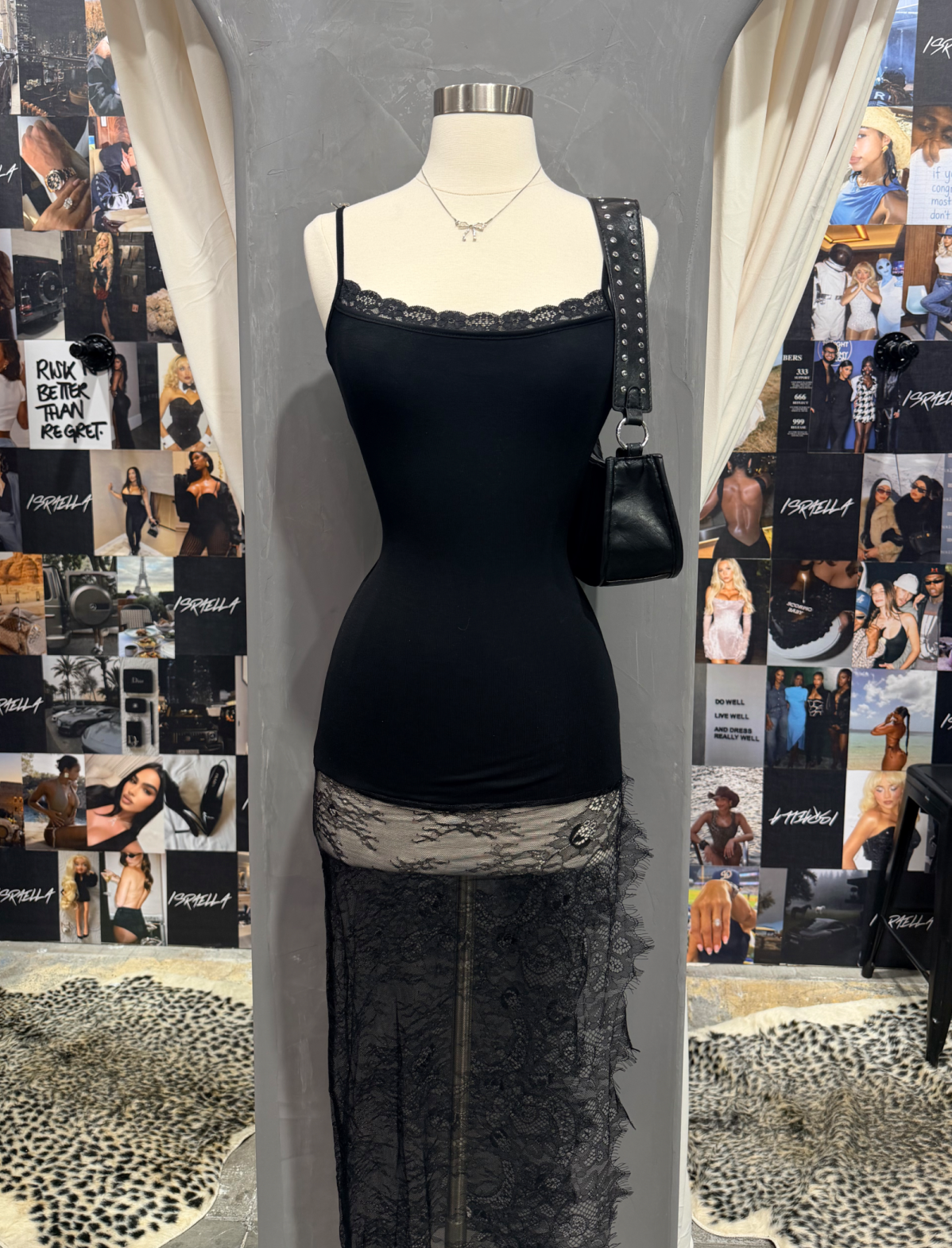 Olga Maxi Dress (Black)