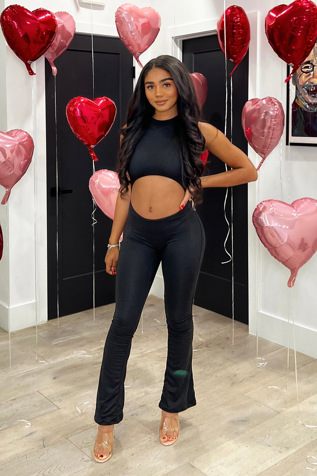 Nova Cutout Jumpsuit (Black)