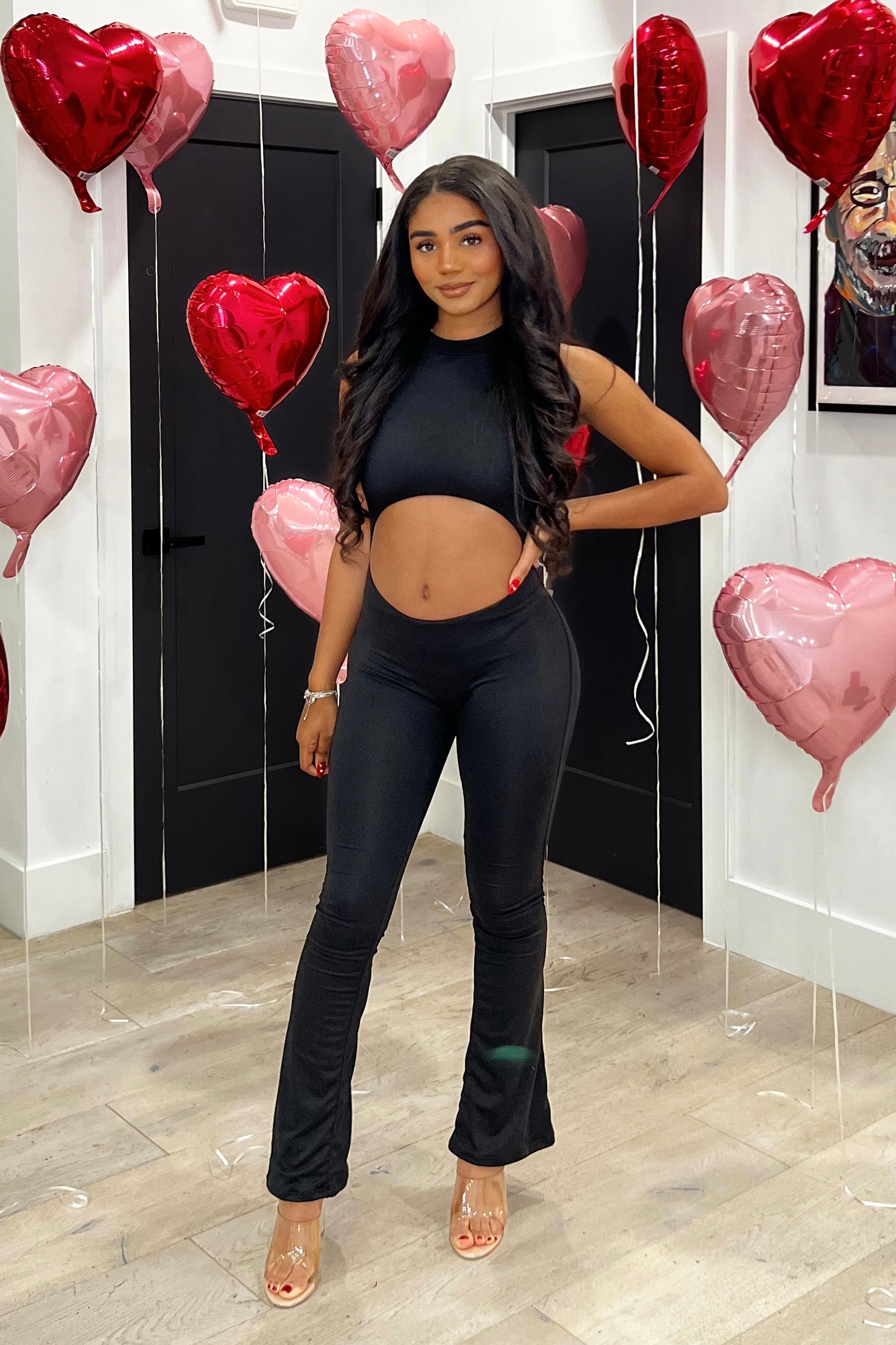 Nova Cutout Jumpsuit (Black)