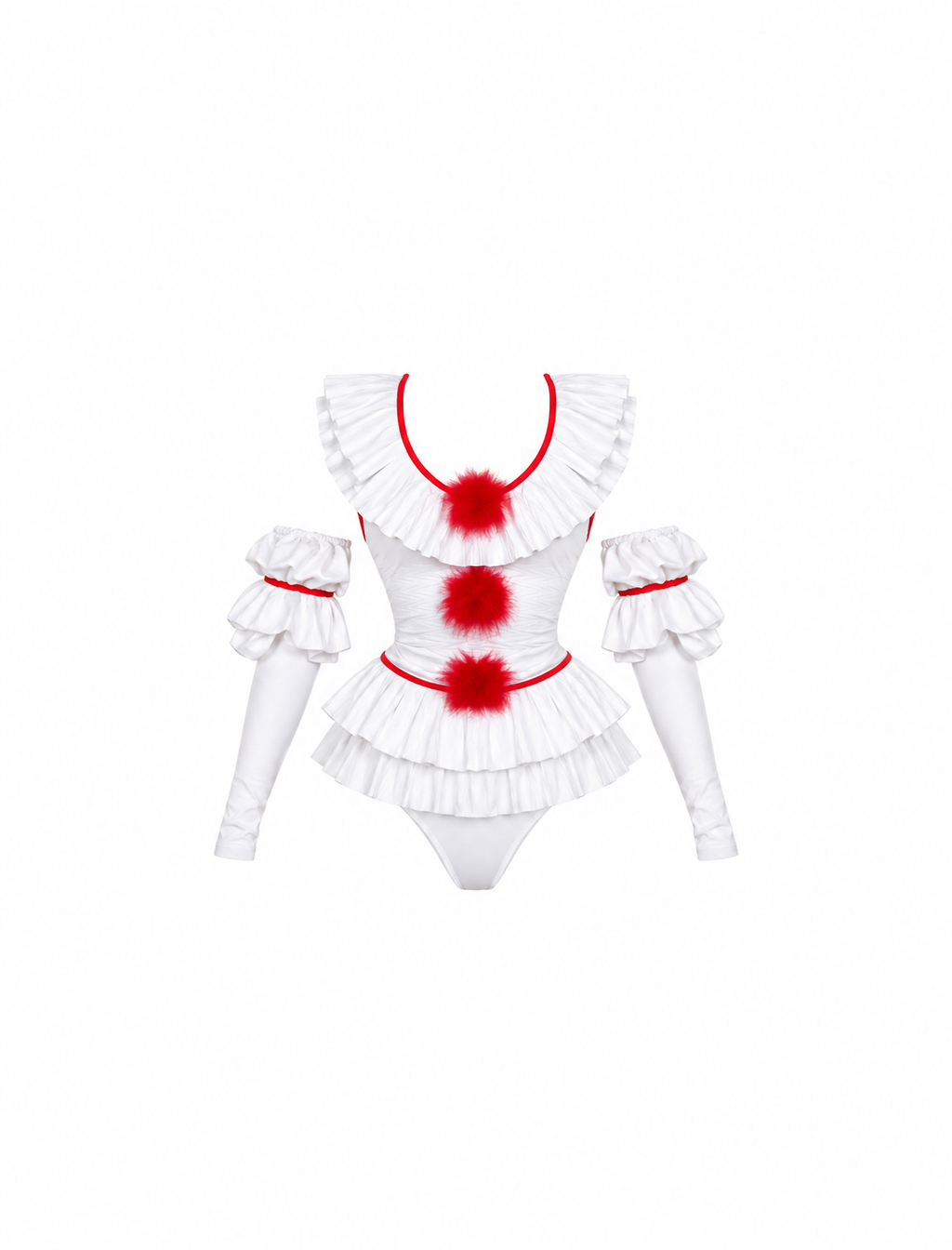 Pretty Penny Costume (White/Red)