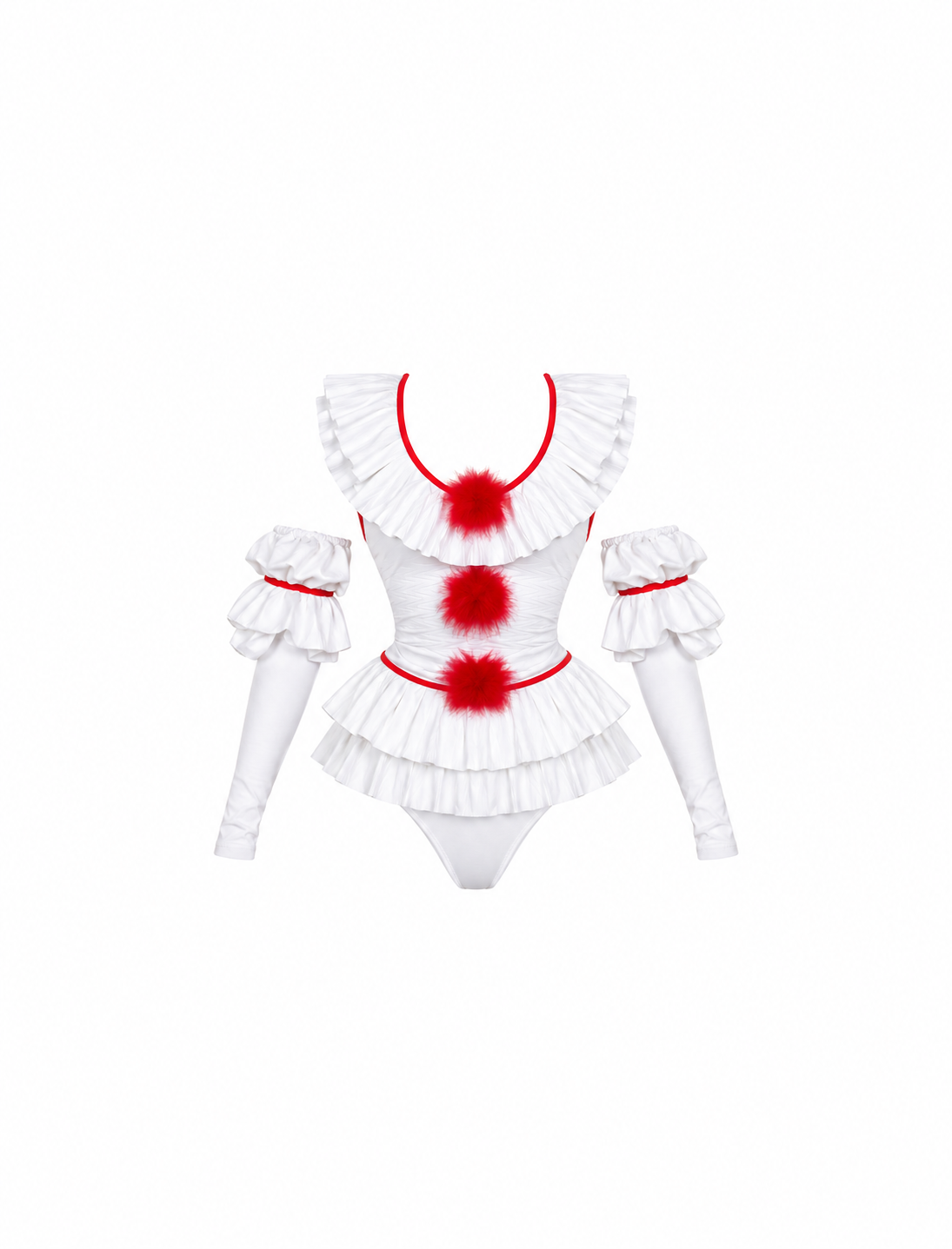 Pretty Penny Costume (White/Red)