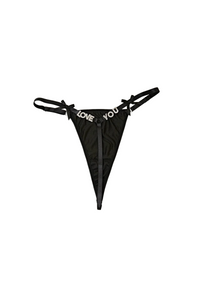 Love You Panties (Black)