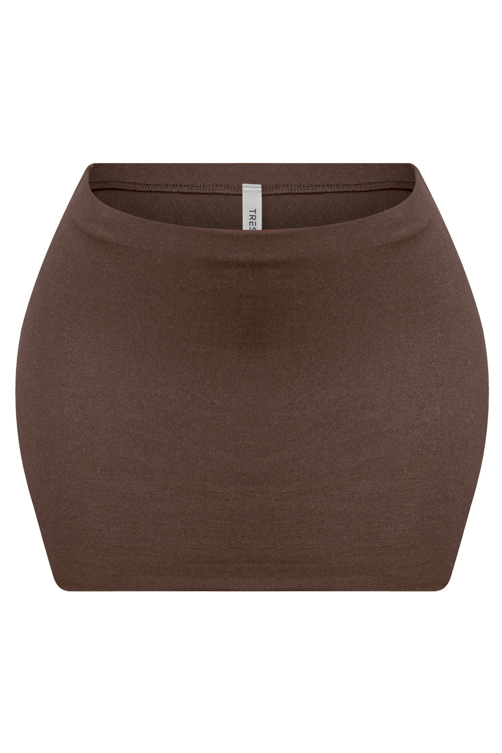 Miko Micro Mini Skirt (Chocolate Brown)
