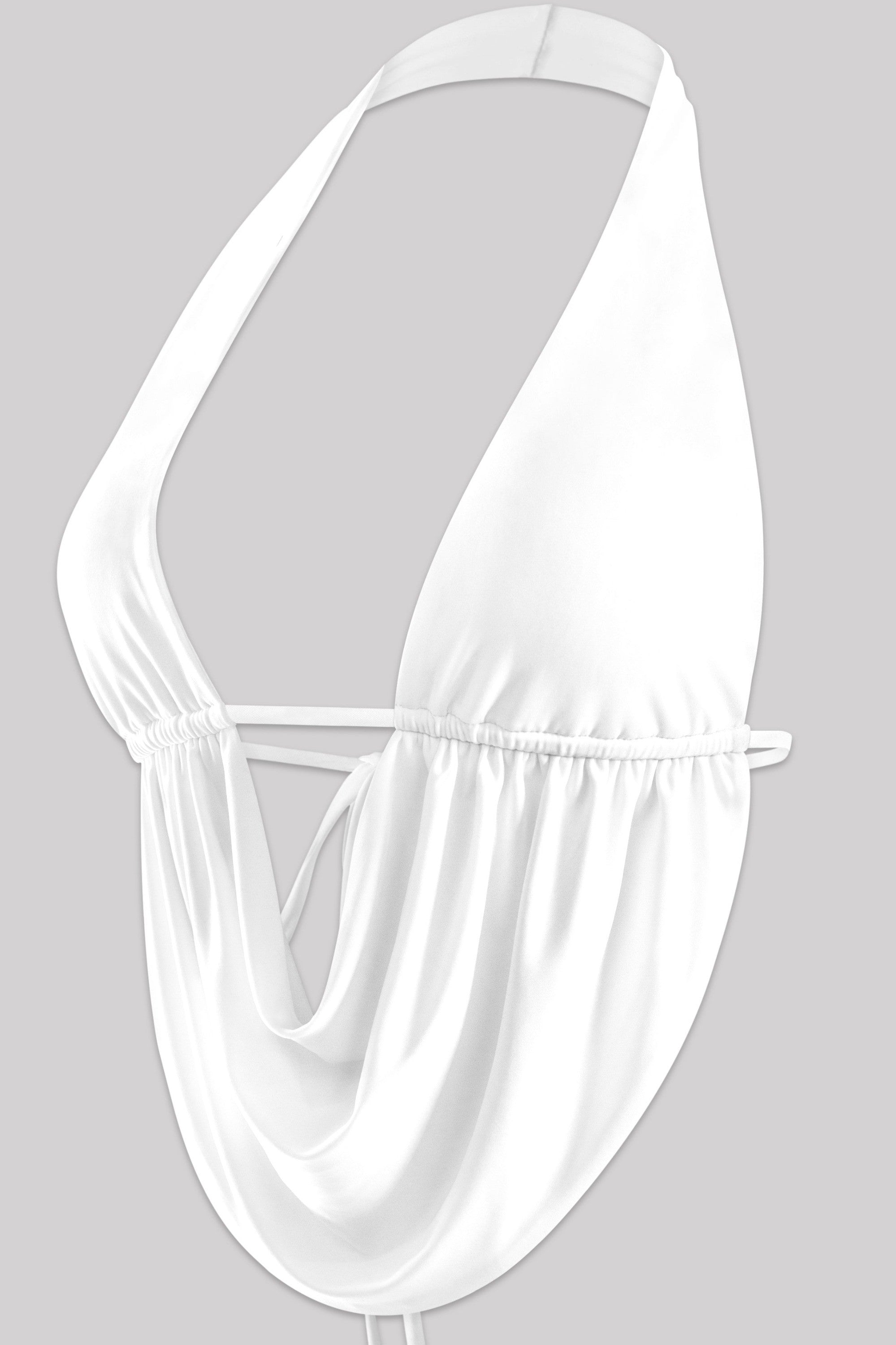 Mel Halter Top (White)