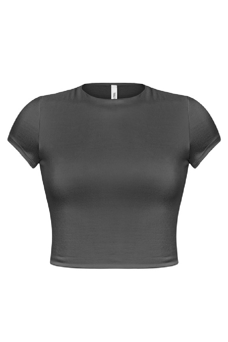 Cass Super Soft Crop Top (Black)