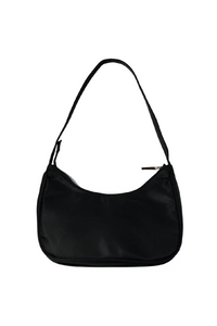 Emery Nylon Shoulder Bag (Black)
