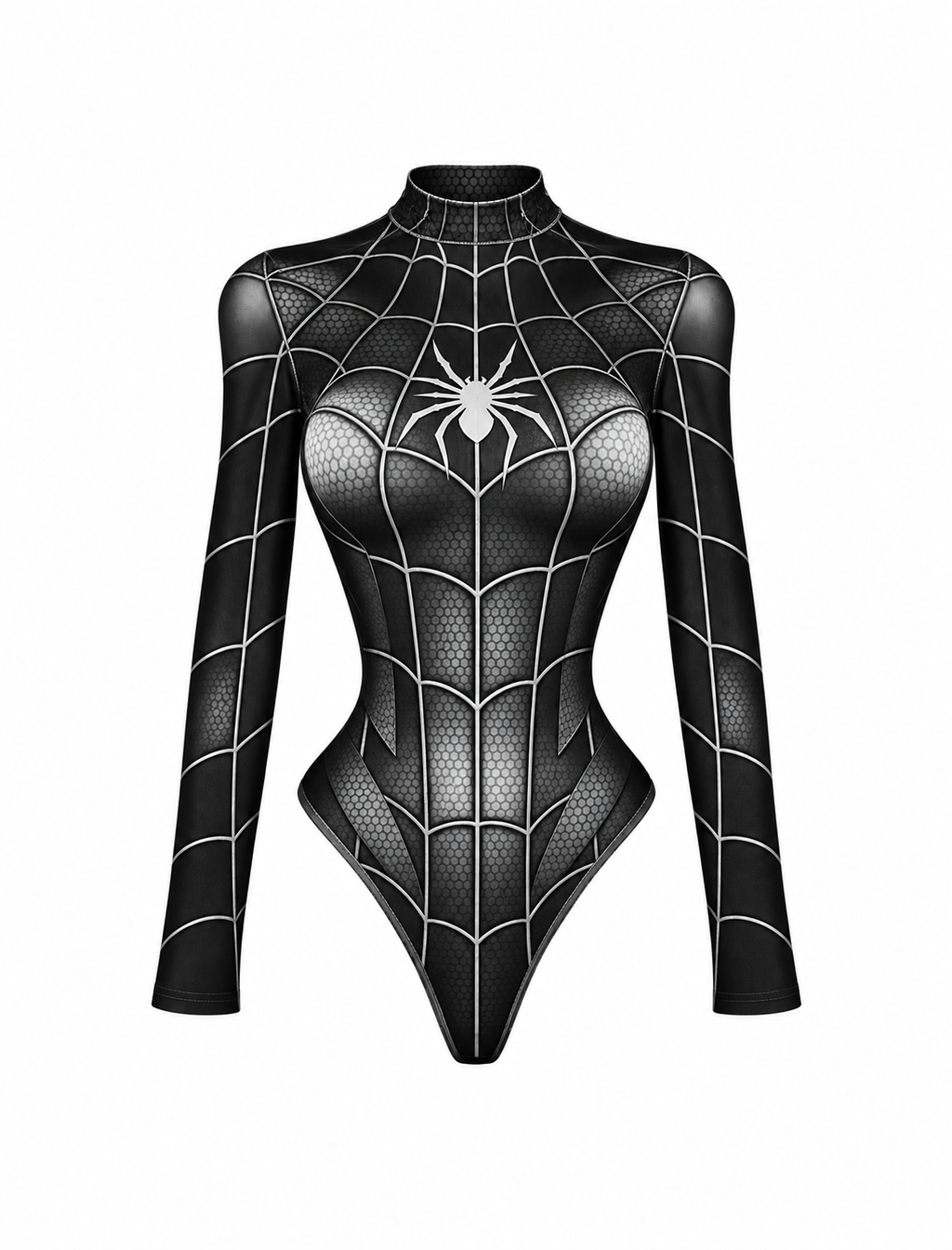 Spider Man Bodysuit Costume (Black)
