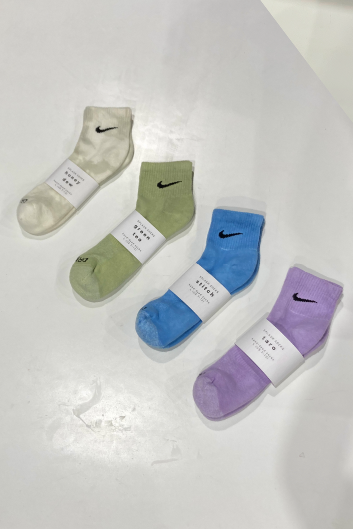 Ankle Splash Socks Single Pairs (11 Colors - 1 Pair)