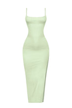Load image into Gallery viewer, Sugar Open Back Maxi Dress (Sage Green)