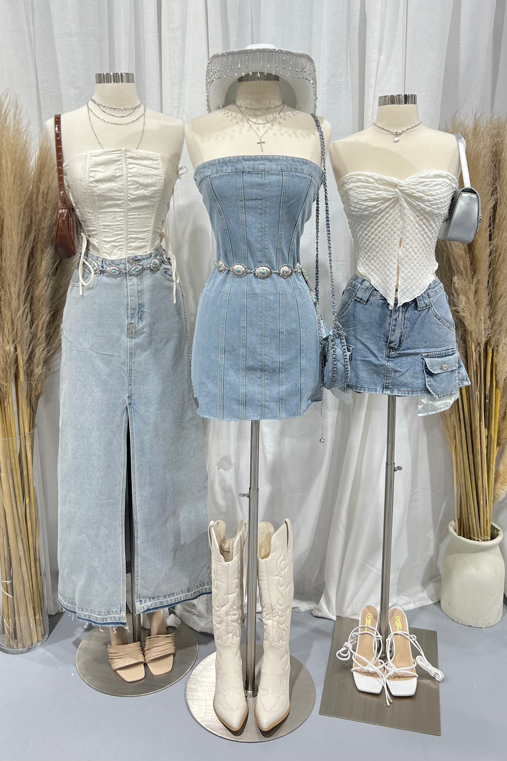 Simone Twist Tube Top (Cream White) #1918