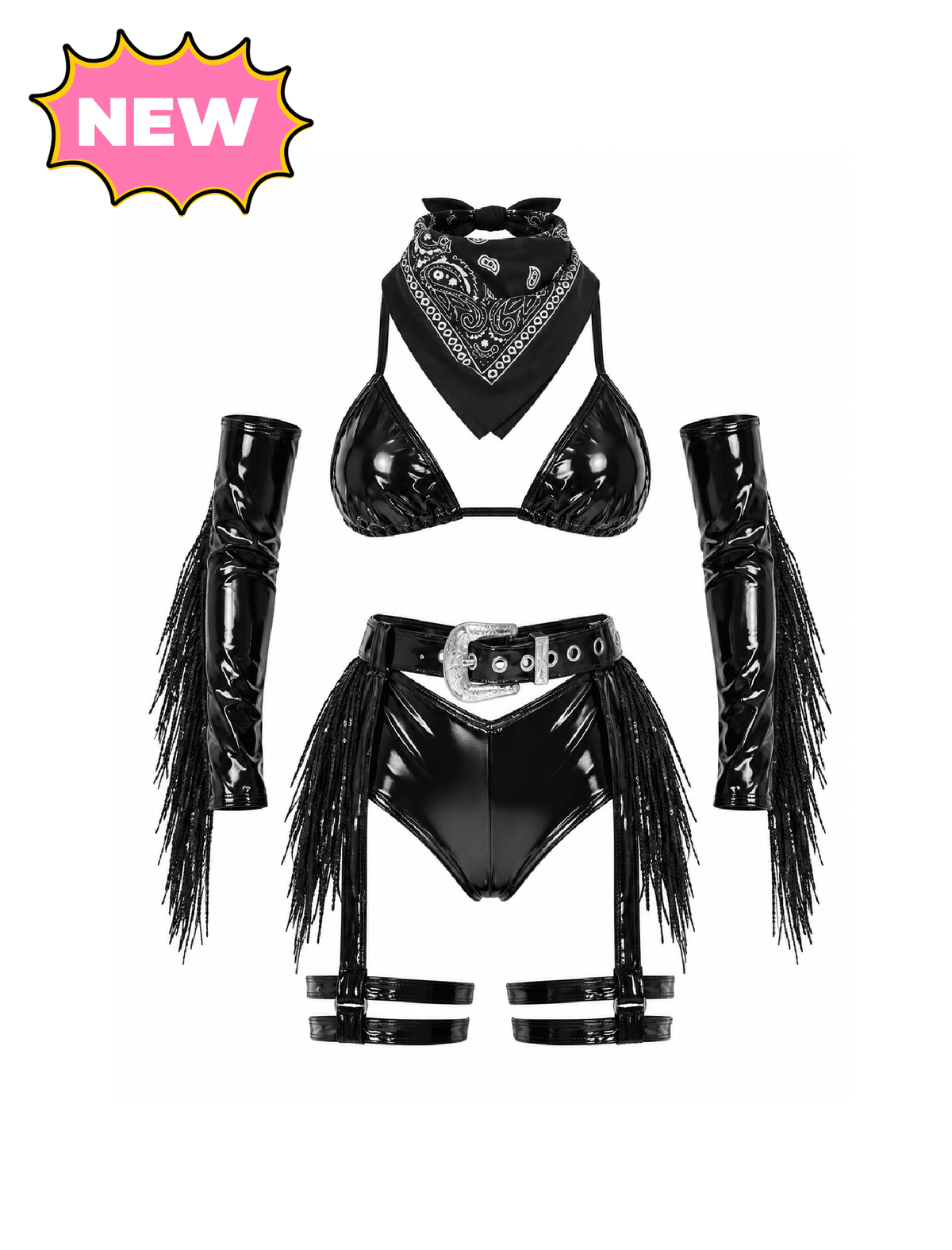 South Side Cowgirl Costume (Black)