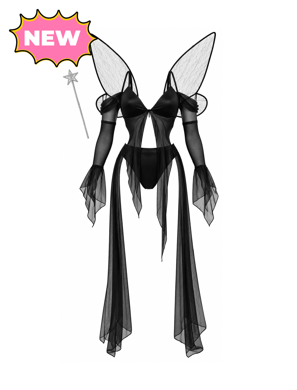 Wicked Fairy Costume (Black)