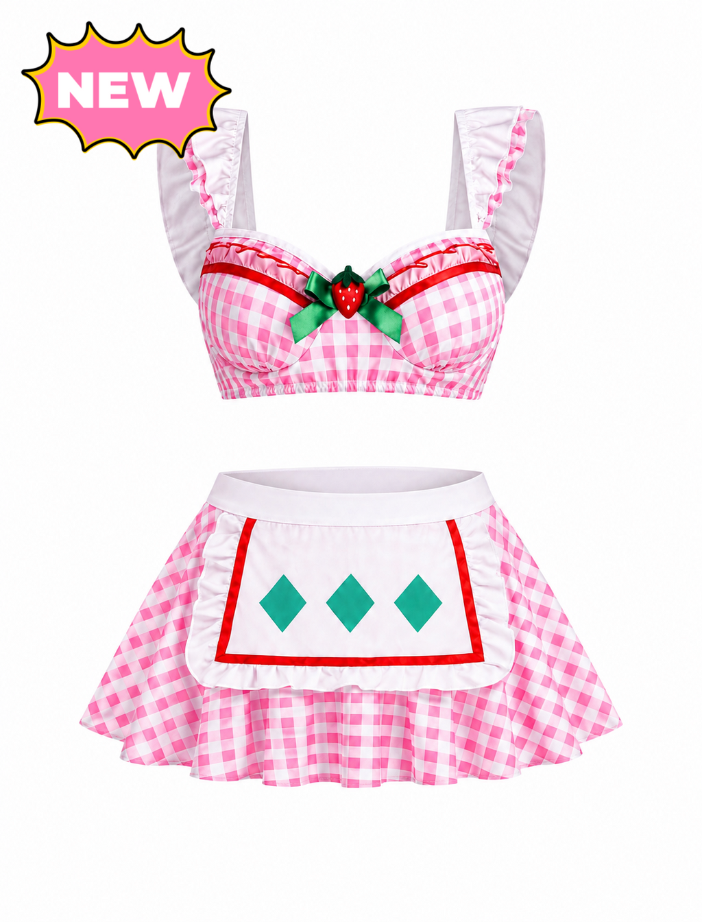 Strawberry Shortcake Costume (Pink)
