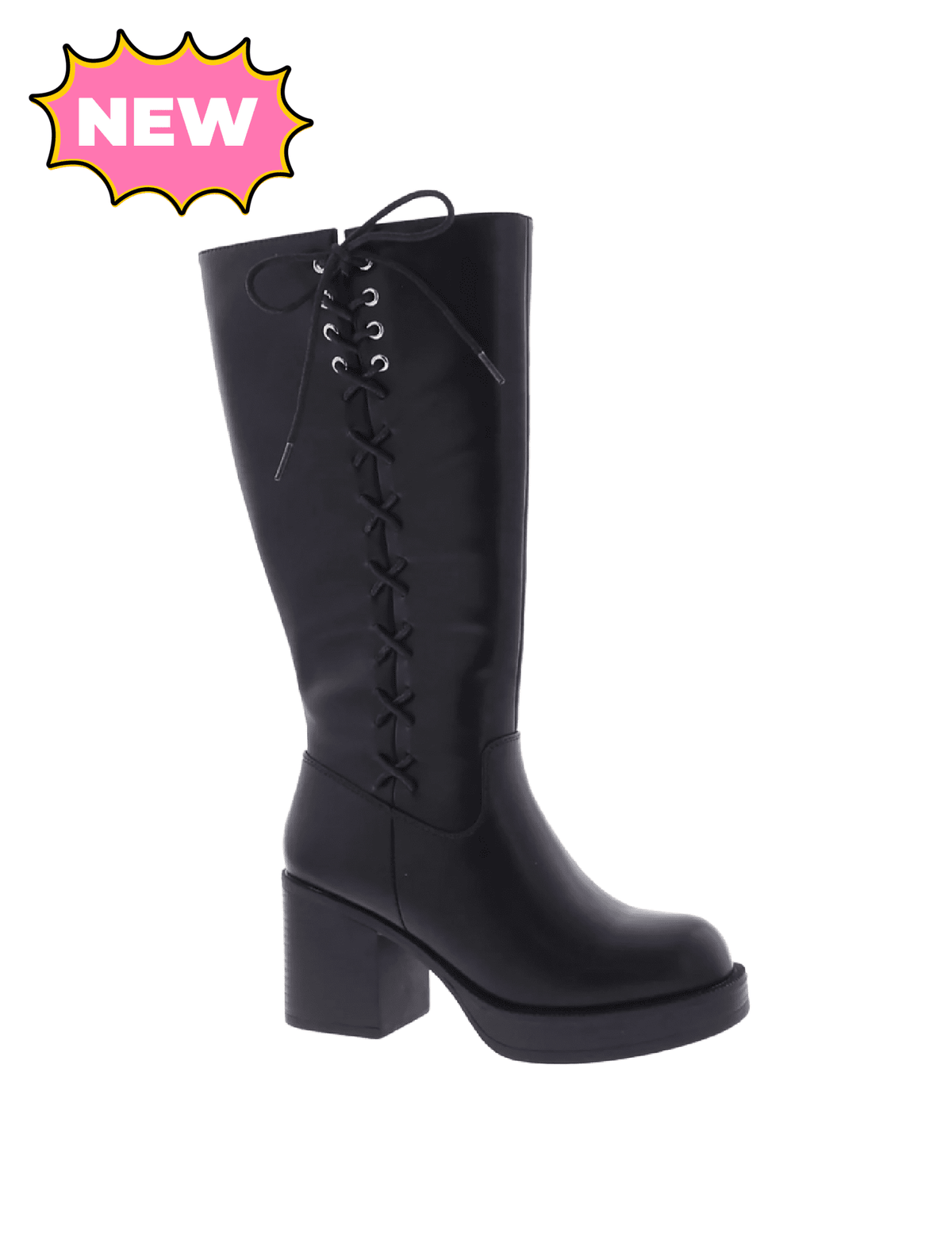 Joyce Bow Boots (Black)