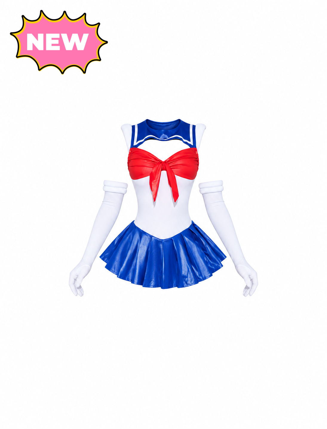 Sailor Sweetheart Costume (White/Blue)