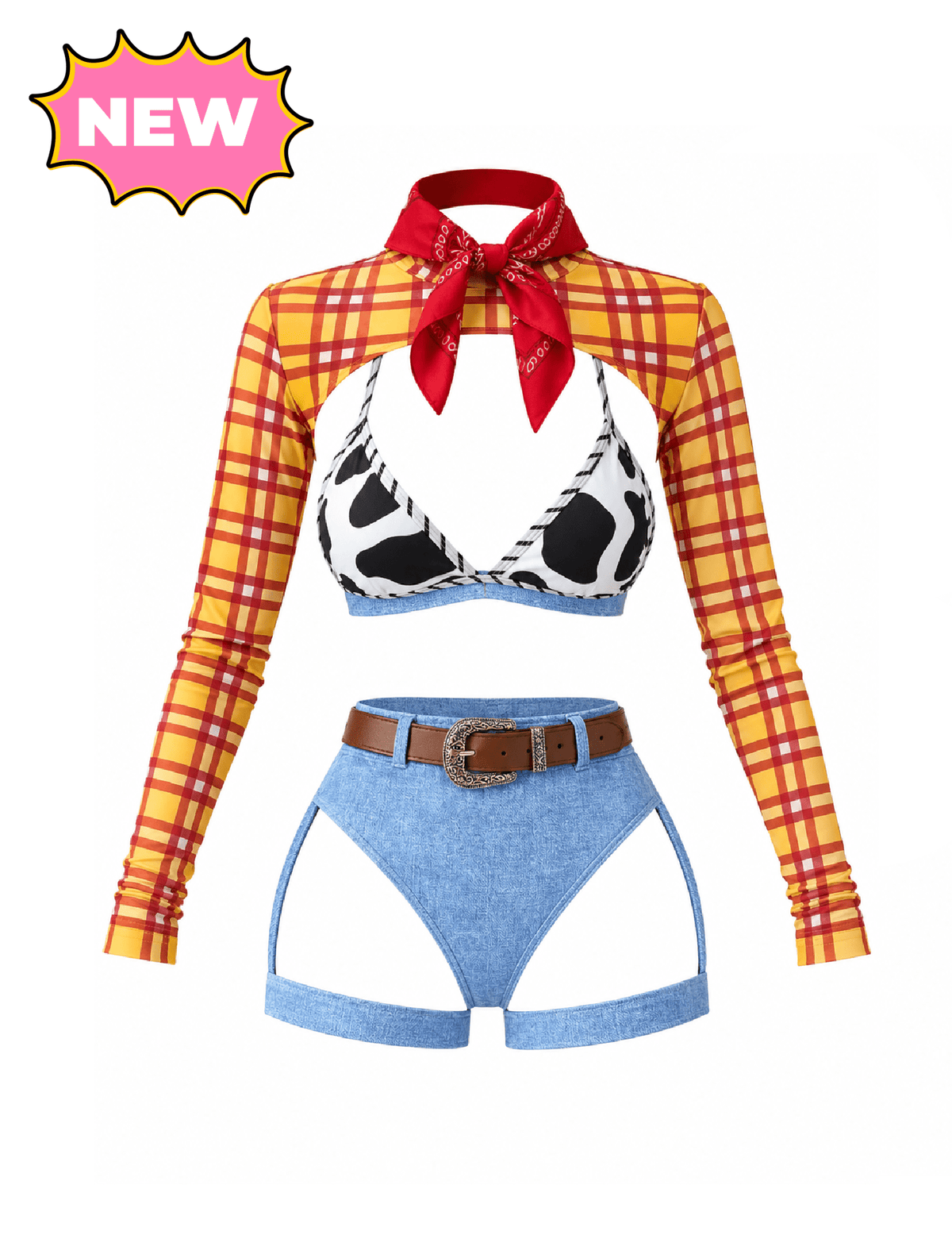 Woody's Cowboy Costume (Yellow Multi)