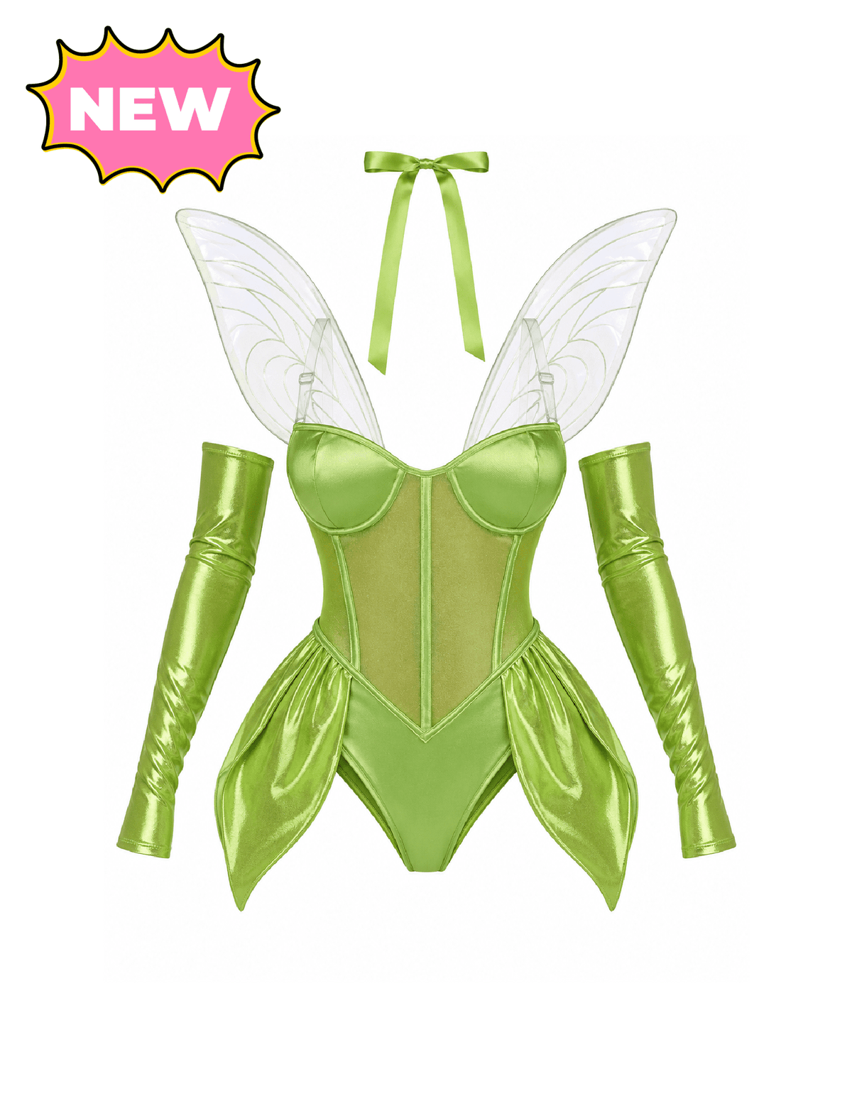 Fantasy Fairy Princess Costume (Green)