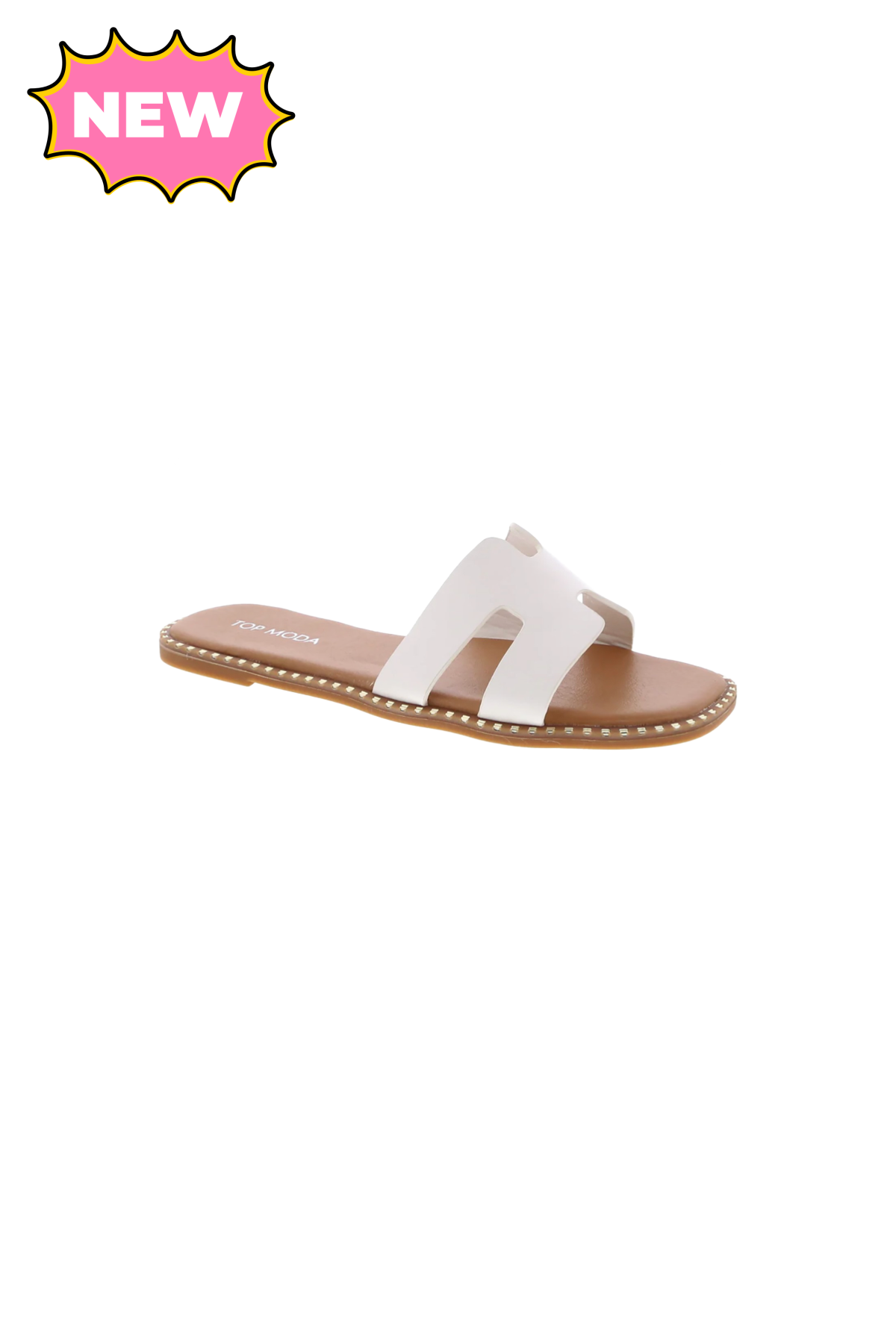 Cleo Sandals (White)