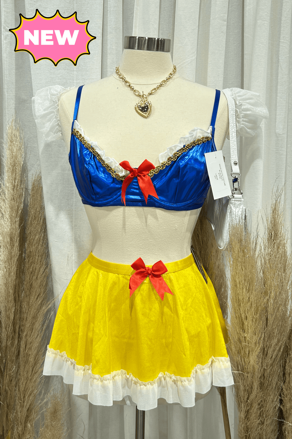 Snow White Costume (Blue Multi)