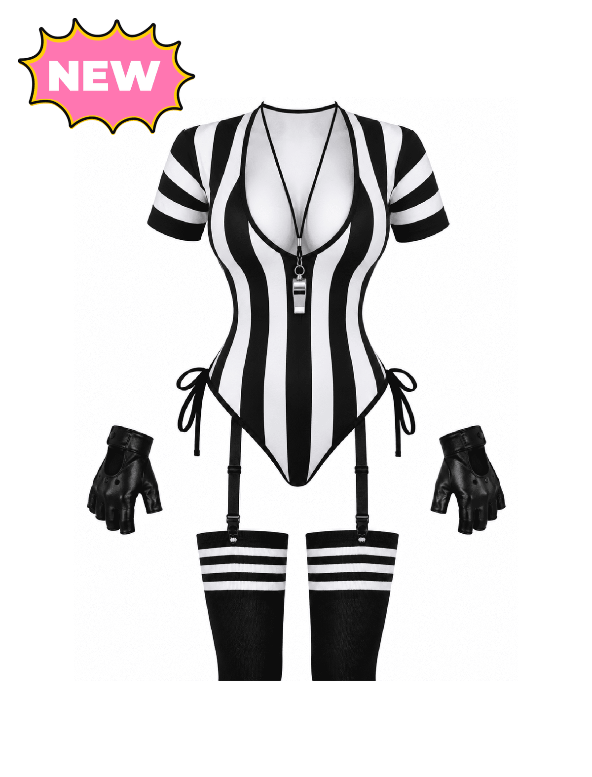 Football Player Costume (Black)