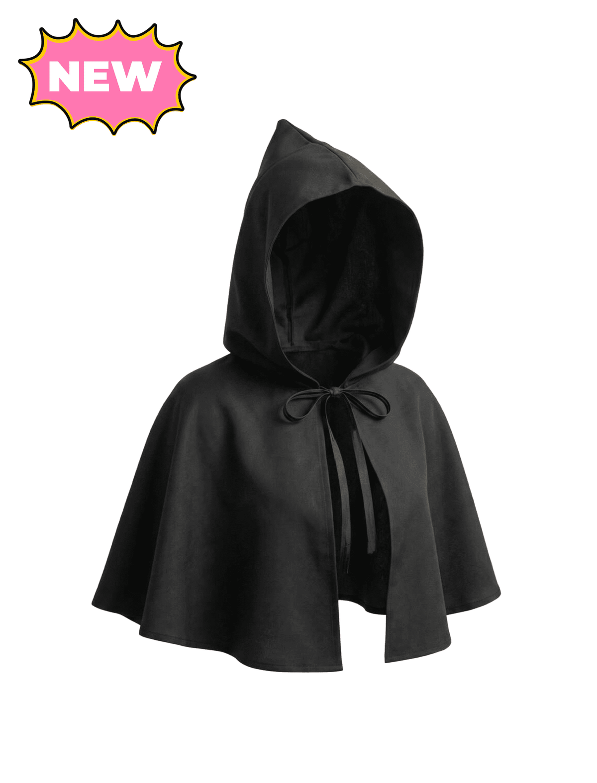 Hooded Cape (Black)