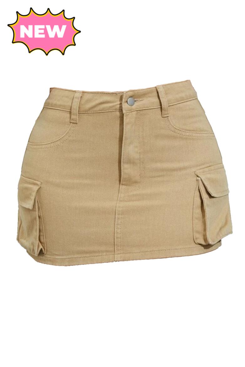 【送料&関税込】CourrA¨ges Mini-skirt 2-pockets Twill Courrèges Curved Twill Mini Skirt | Blue | FARFETCH