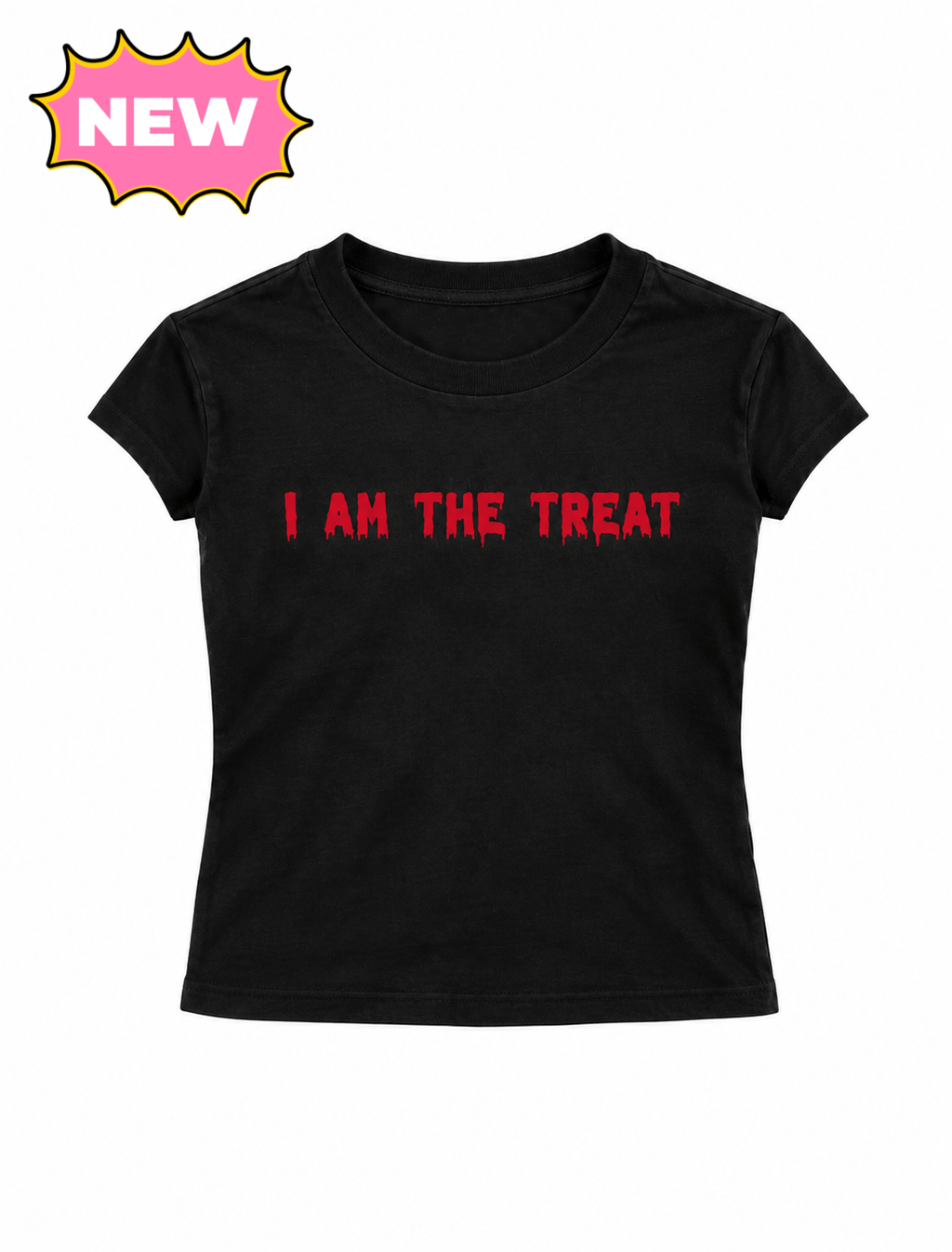 I Am The Treat Top (Black)