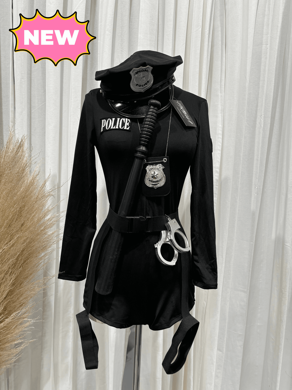Police Babe Costume (Black)